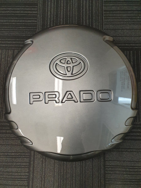 Toyota prado spare wheel store hard cover genuine